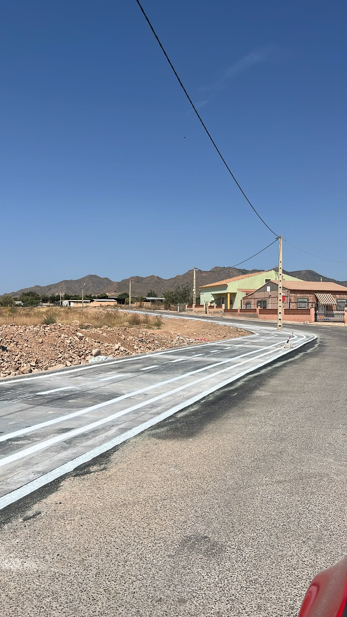 Carril cicloturístico por varias pedanías
