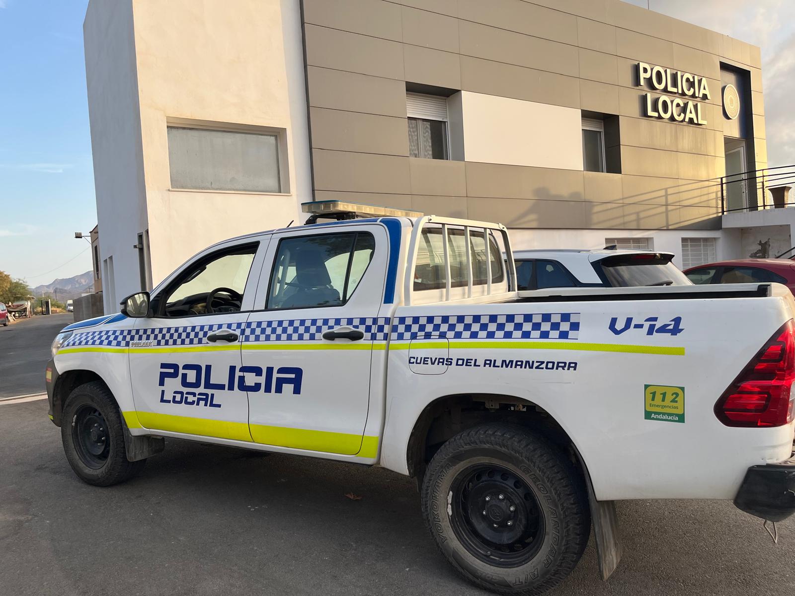 vehículo policía local Cuevas del Almanzora