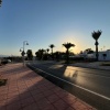 Bulevar de entrada a Villaricos