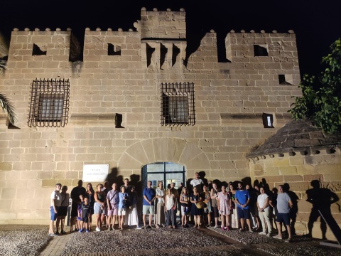 visita nocturna al Castillo 